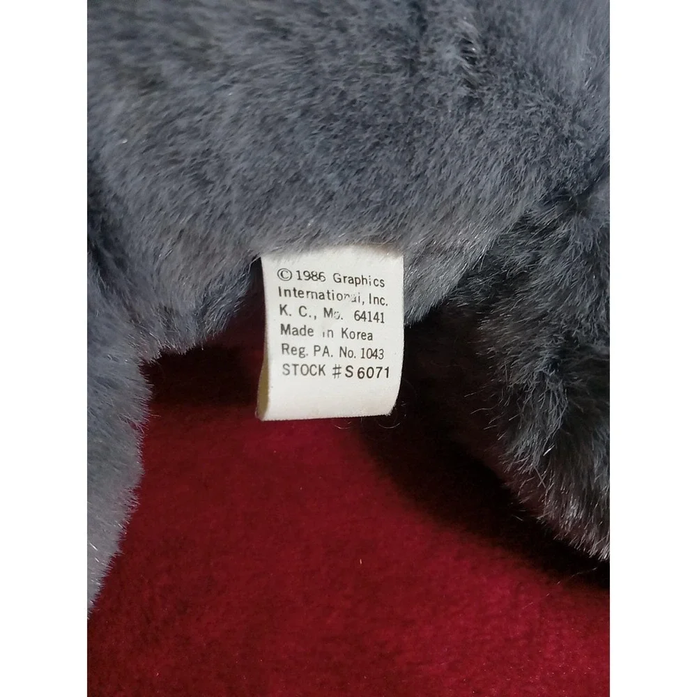 Koala Graphics International Plush Bear VTG 1986 Teddy Stuffed Toy Koala? Korea